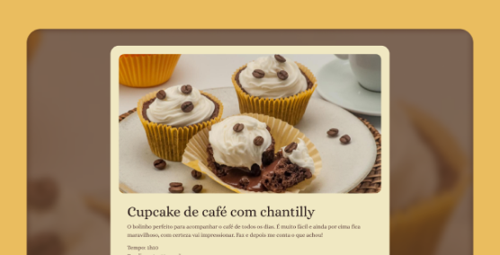 Projeto Página de Receita